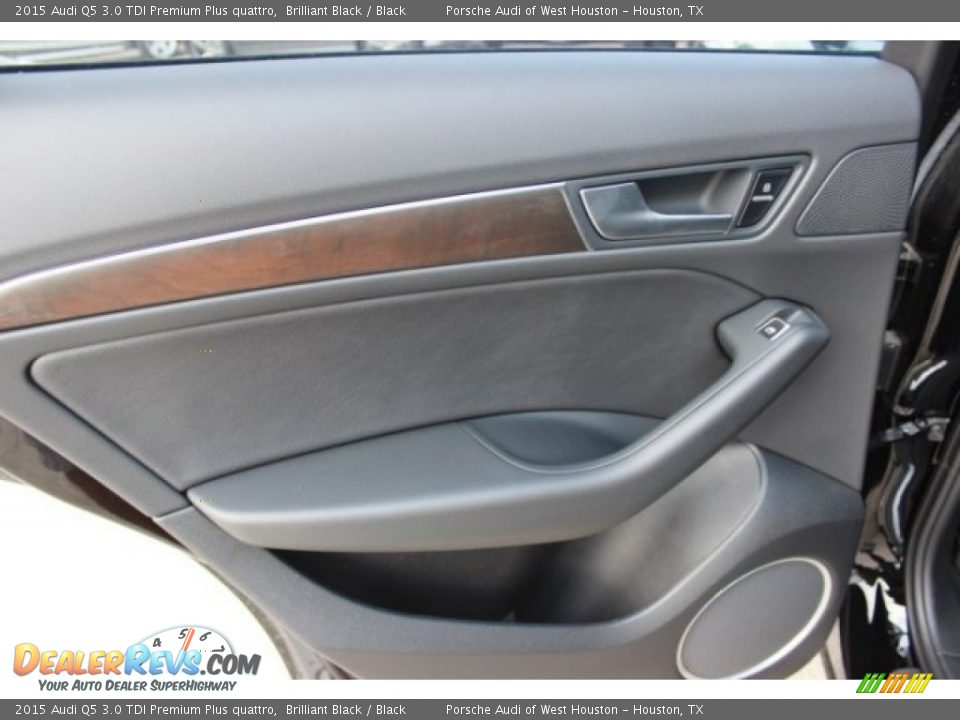 2015 Audi Q5 3.0 TDI Premium Plus quattro Brilliant Black / Black Photo #34