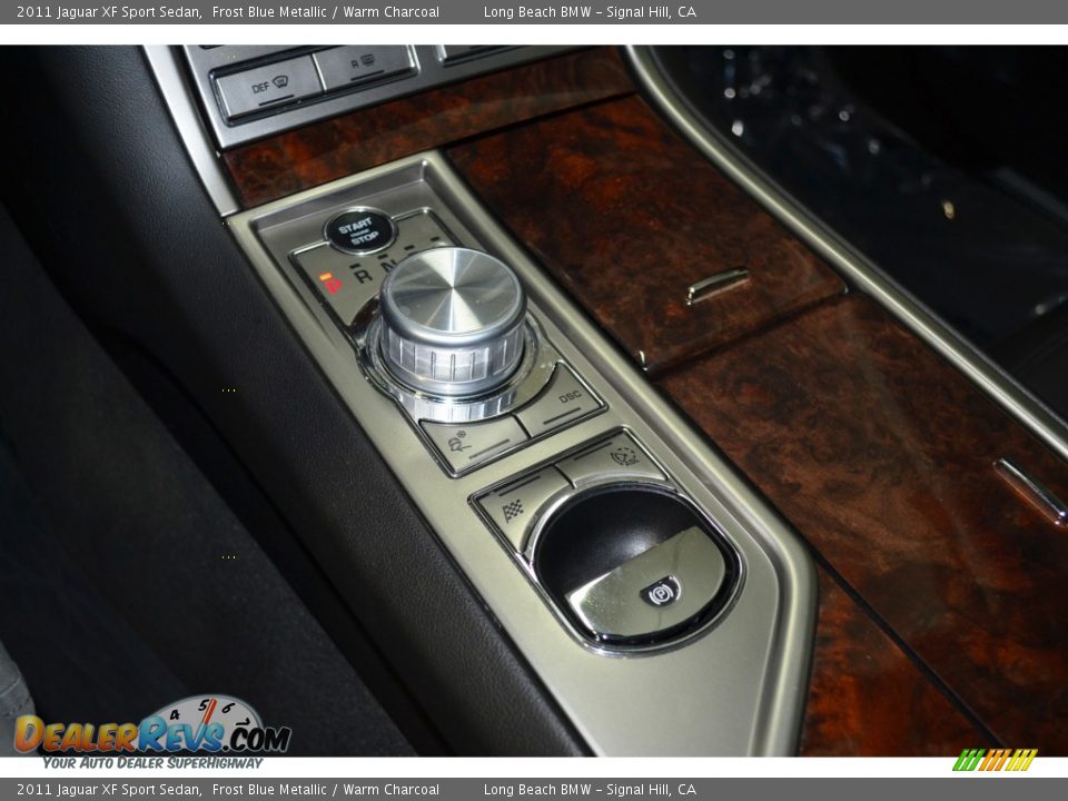 2011 Jaguar XF Sport Sedan Frost Blue Metallic / Warm Charcoal Photo #21