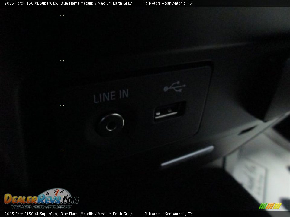 2015 Ford F150 XL SuperCab Blue Flame Metallic / Medium Earth Gray Photo #16