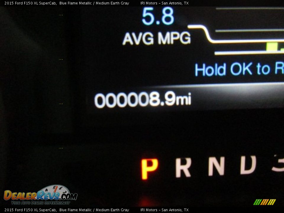 2015 Ford F150 XL SuperCab Blue Flame Metallic / Medium Earth Gray Photo #17