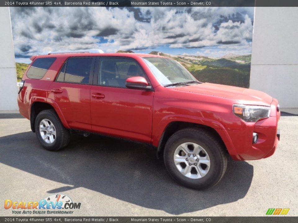 2014 Toyota 4Runner SR5 4x4 Barcelona Red Metallic / Black Photo #1