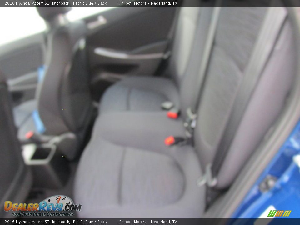 2016 Hyundai Accent SE Hatchback Pacific Blue / Black Photo #18
