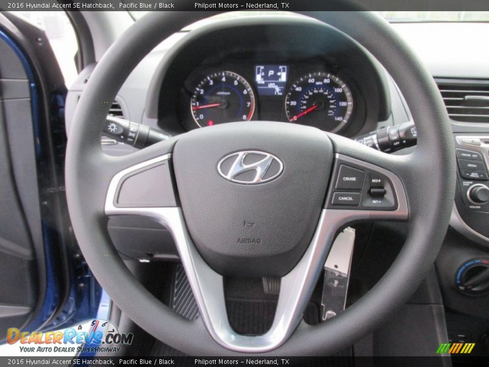 2016 Hyundai Accent SE Hatchback Steering Wheel Photo #29