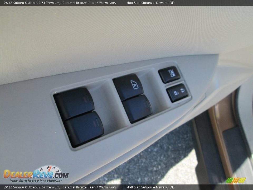 2012 Subaru Outback 2.5i Premium Caramel Bronze Pearl / Warm Ivory Photo #14