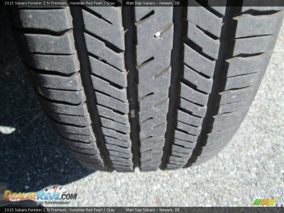 2015 Subaru Forester 2.5i Premium Venetian Red Pearl / Gray Photo #23
