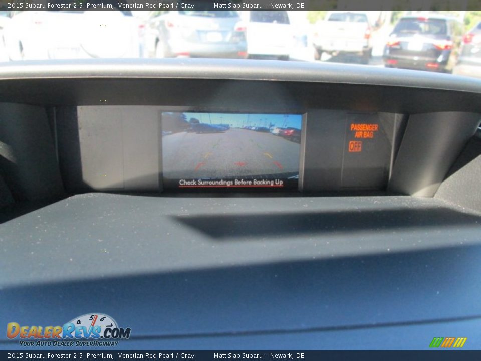 2015 Subaru Forester 2.5i Premium Venetian Red Pearl / Gray Photo #25