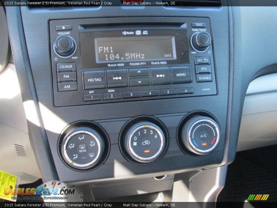 2015 Subaru Forester 2.5i Premium Venetian Red Pearl / Gray Photo #26