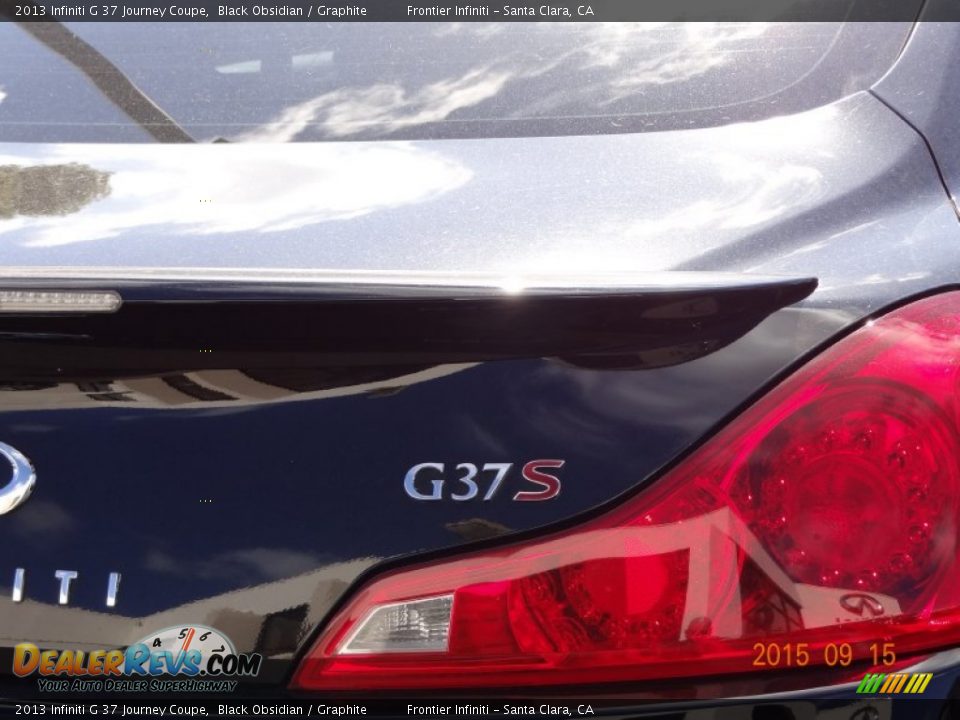 2013 Infiniti G 37 Journey Coupe Black Obsidian / Graphite Photo #5