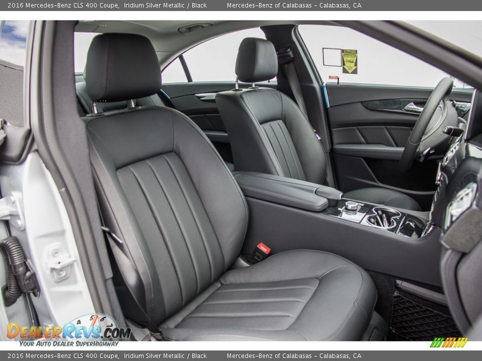 Black Interior - 2016 Mercedes-Benz CLS 400 Coupe Photo #2