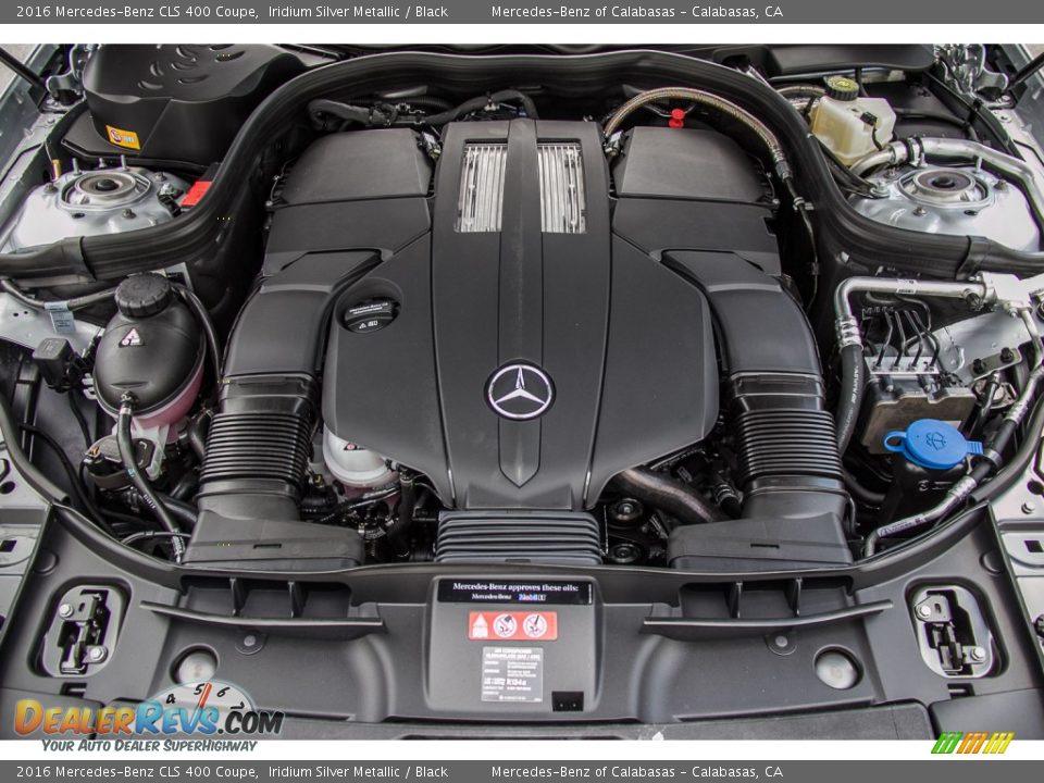 2016 Mercedes-Benz CLS 400 Coupe 3.0 Liter DI Twin-Turbocharged DOHC 24-Valve VVT V6 Engine Photo #9