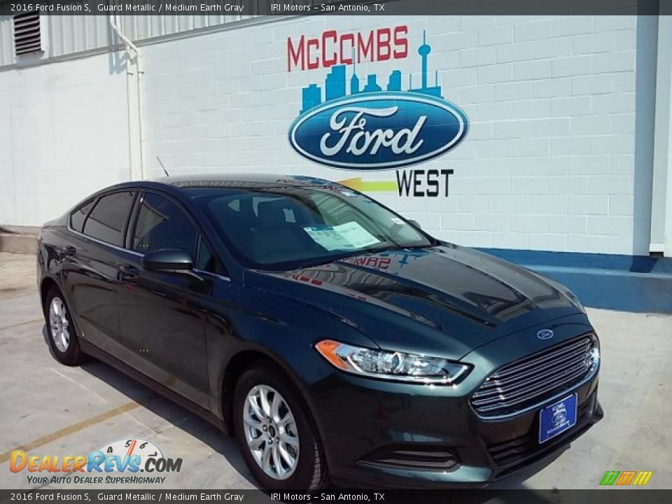 2016 Ford Fusion S Guard Metallic / Medium Earth Gray Photo #1
