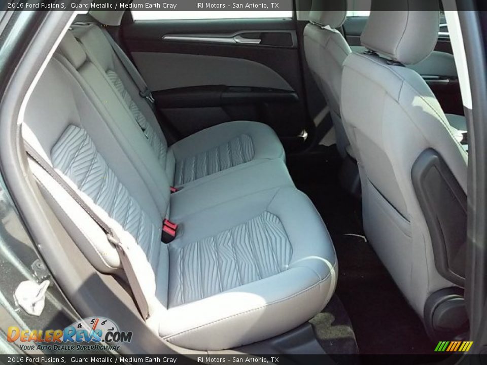 2016 Ford Fusion S Guard Metallic / Medium Earth Gray Photo #6