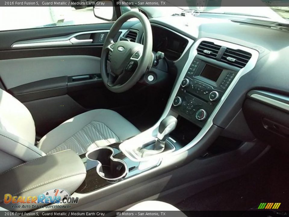 2016 Ford Fusion S Guard Metallic / Medium Earth Gray Photo #14