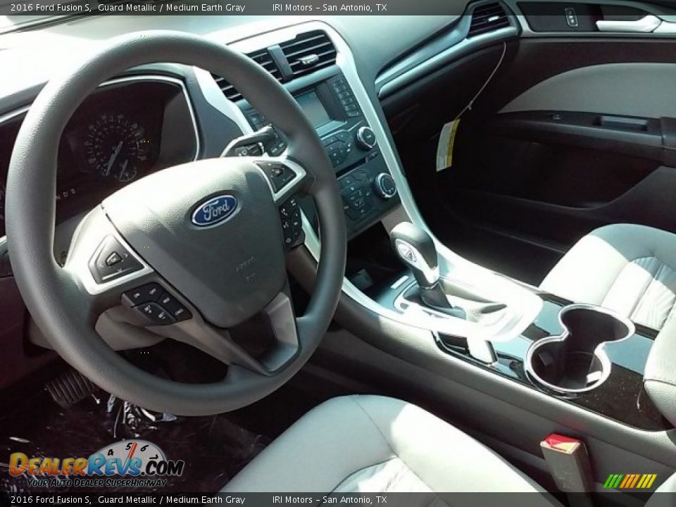 2016 Ford Fusion S Guard Metallic / Medium Earth Gray Photo #21