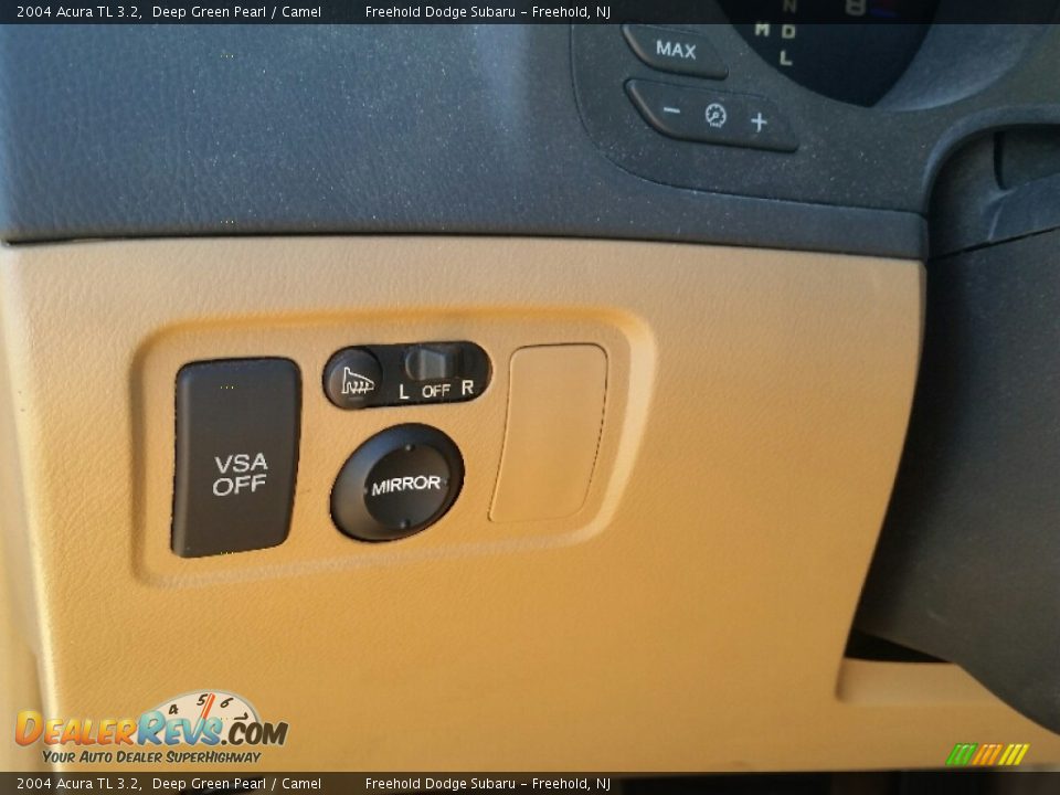 2004 Acura TL 3.2 Deep Green Pearl / Camel Photo #19