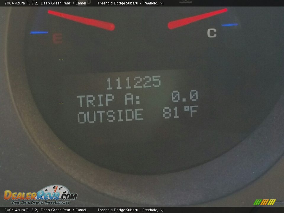 2004 Acura TL 3.2 Deep Green Pearl / Camel Photo #20