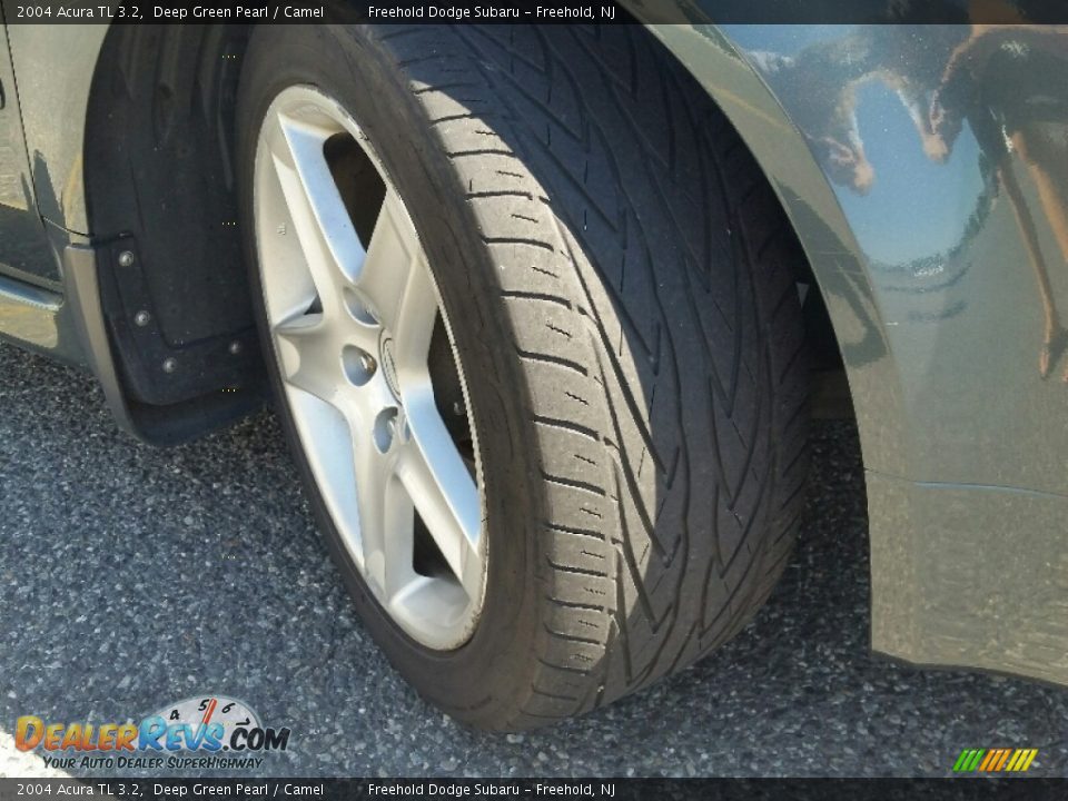 2004 Acura TL 3.2 Deep Green Pearl / Camel Photo #29