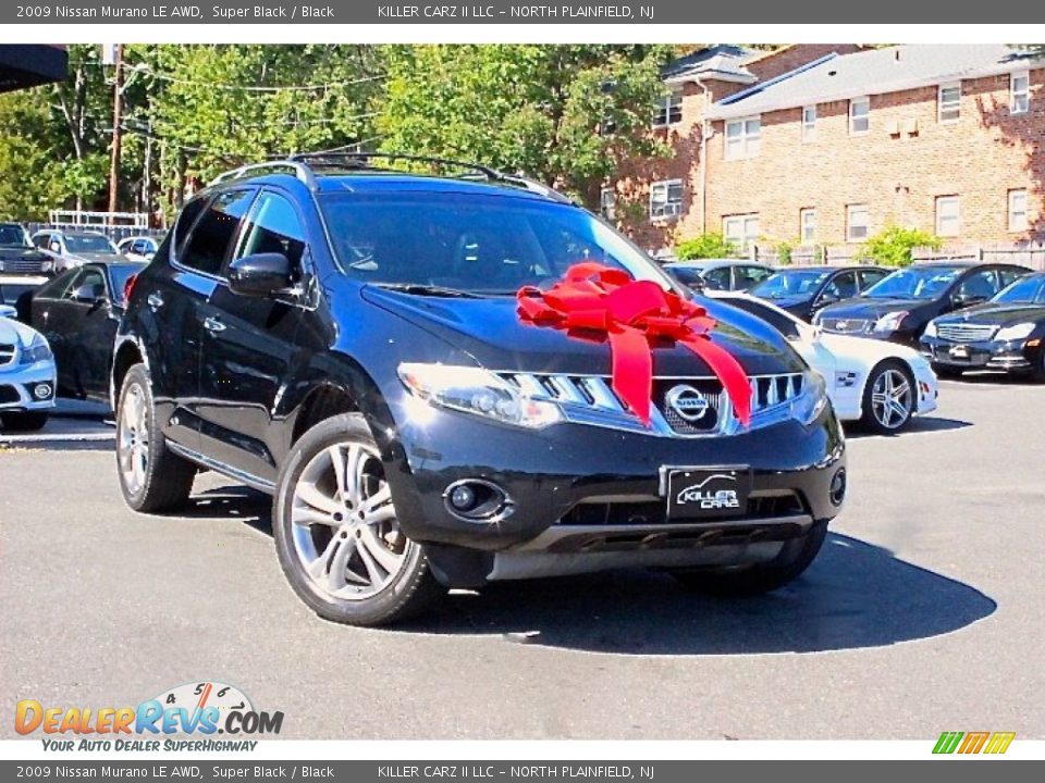 2009 Nissan Murano LE AWD Super Black / Black Photo #1