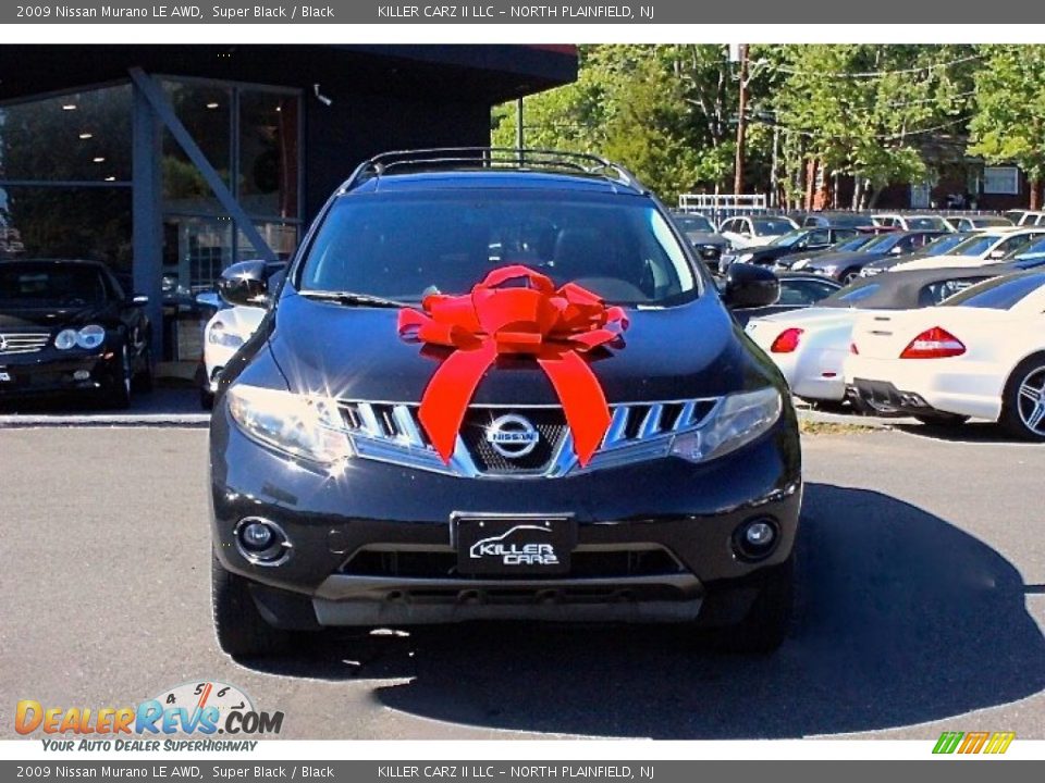 2009 Nissan Murano LE AWD Super Black / Black Photo #2