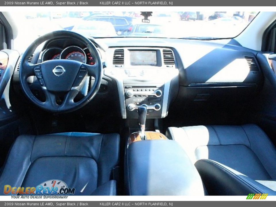 2009 Nissan Murano LE AWD Super Black / Black Photo #8