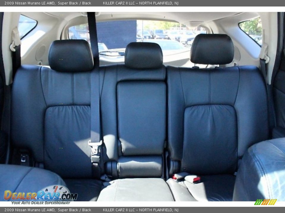 2009 Nissan Murano LE AWD Super Black / Black Photo #9