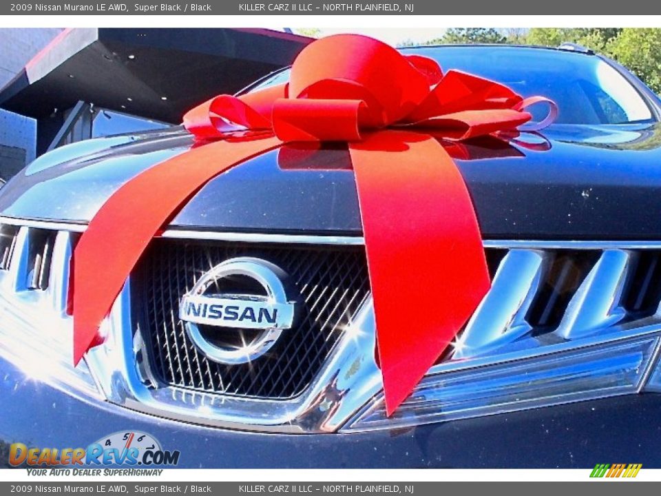 2009 Nissan Murano LE AWD Super Black / Black Photo #13