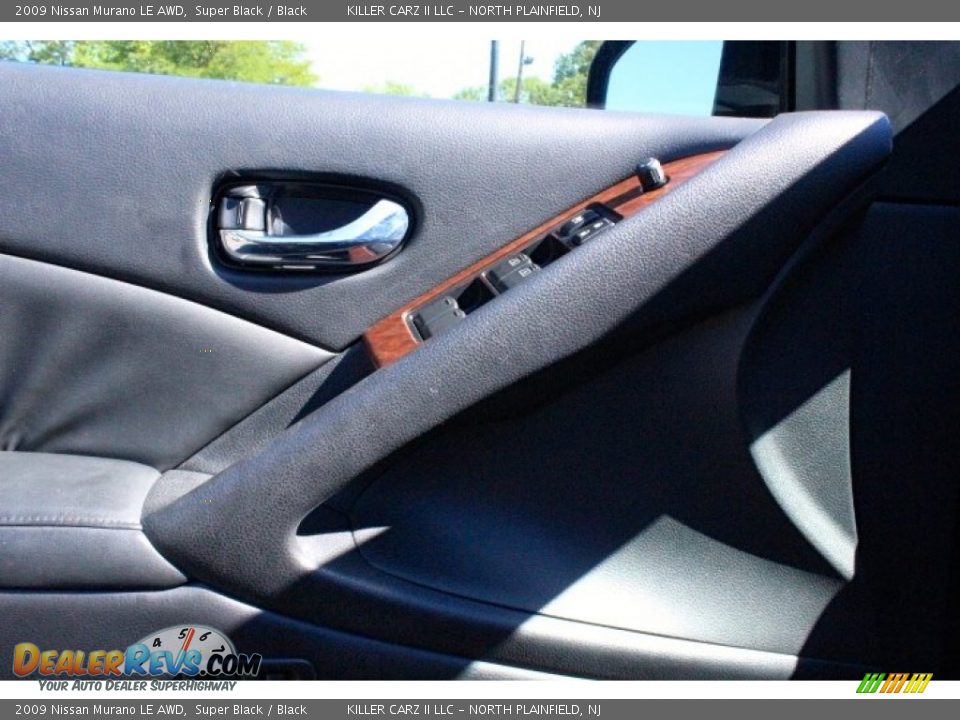 2009 Nissan Murano LE AWD Super Black / Black Photo #16