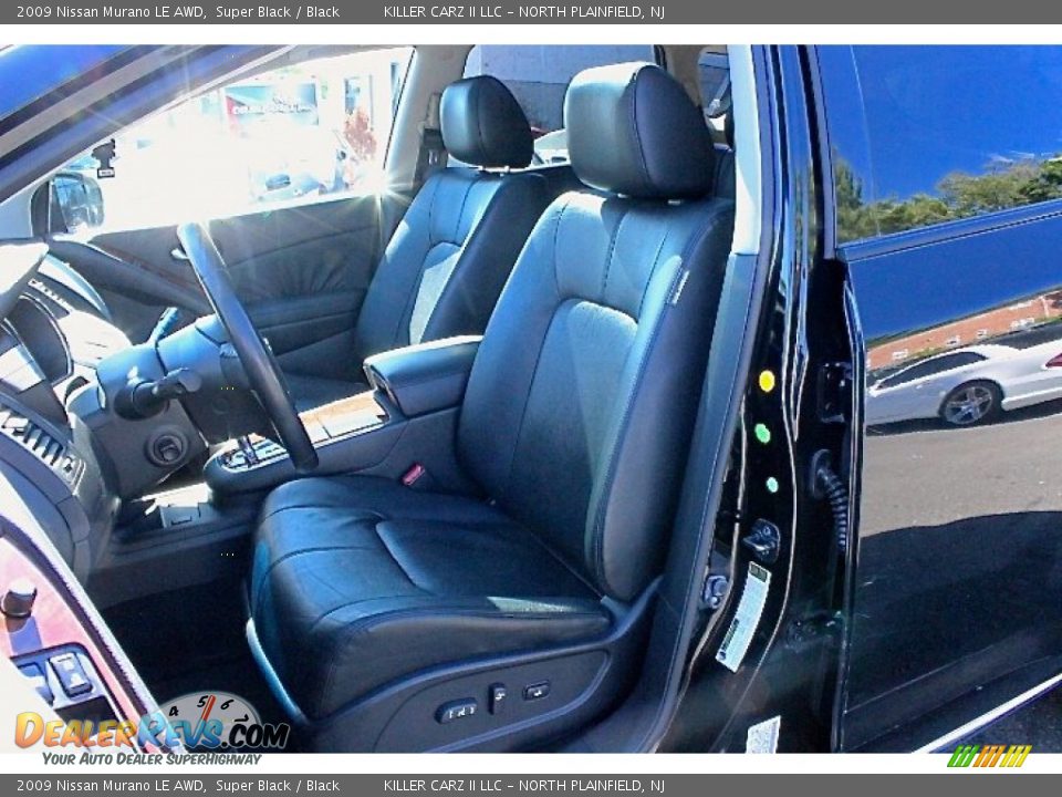 2009 Nissan Murano LE AWD Super Black / Black Photo #19
