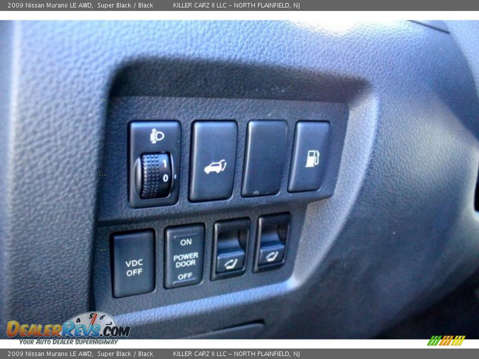2009 Nissan Murano LE AWD Super Black / Black Photo #21