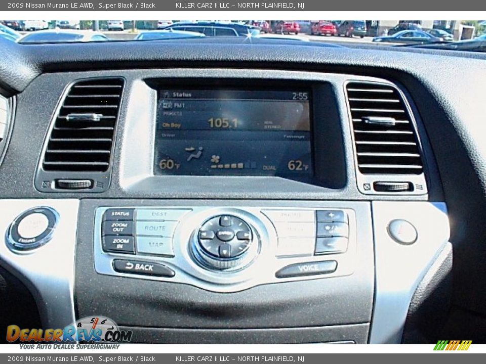 2009 Nissan Murano LE AWD Super Black / Black Photo #24