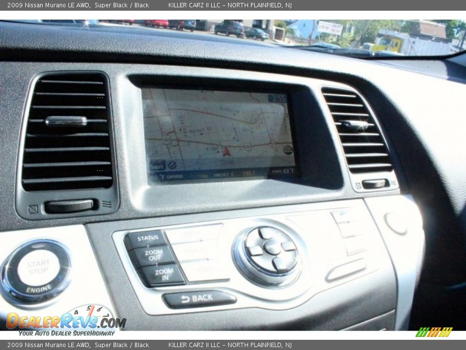 2009 Nissan Murano LE AWD Super Black / Black Photo #25