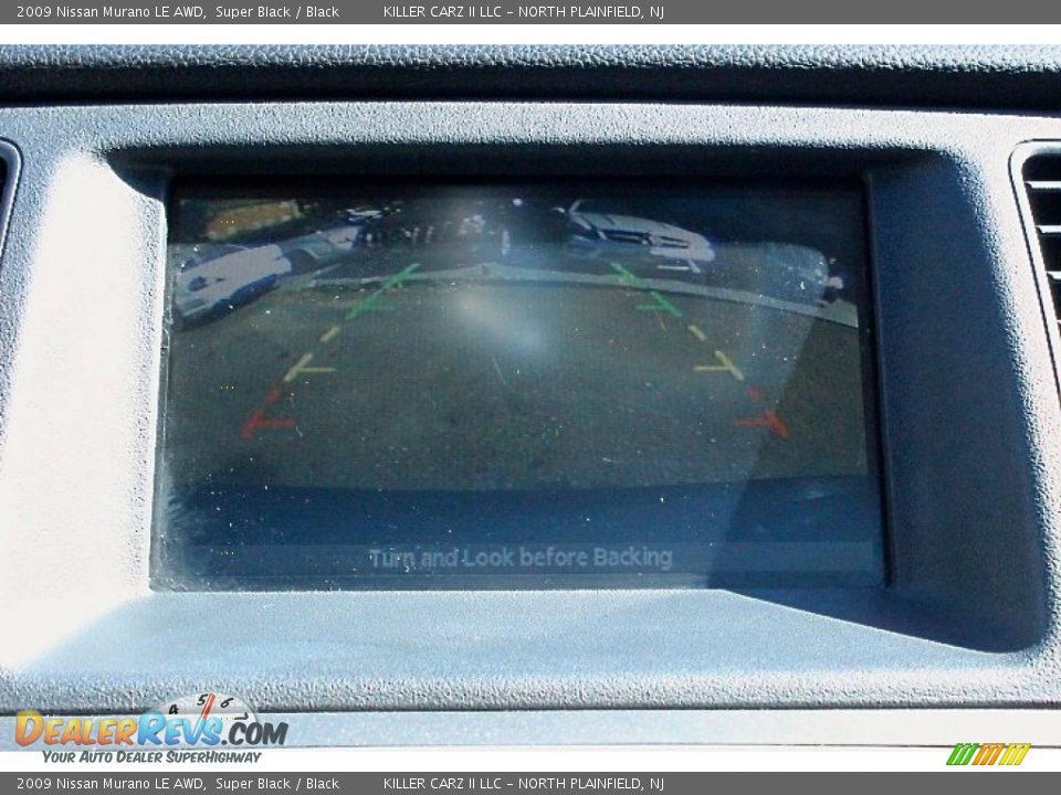 2009 Nissan Murano LE AWD Super Black / Black Photo #26