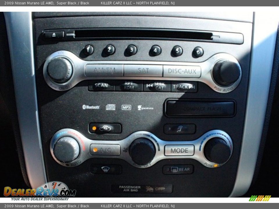 2009 Nissan Murano LE AWD Super Black / Black Photo #27