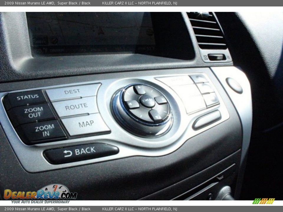2009 Nissan Murano LE AWD Super Black / Black Photo #28