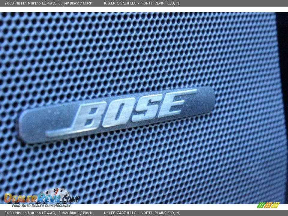 2009 Nissan Murano LE AWD Super Black / Black Photo #32