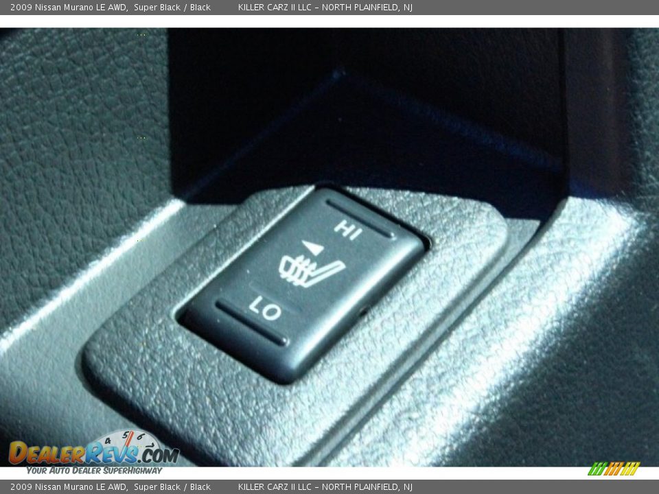2009 Nissan Murano LE AWD Super Black / Black Photo #36