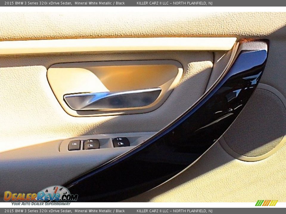 2015 BMW 3 Series 320i xDrive Sedan Mineral White Metallic / Black Photo #13