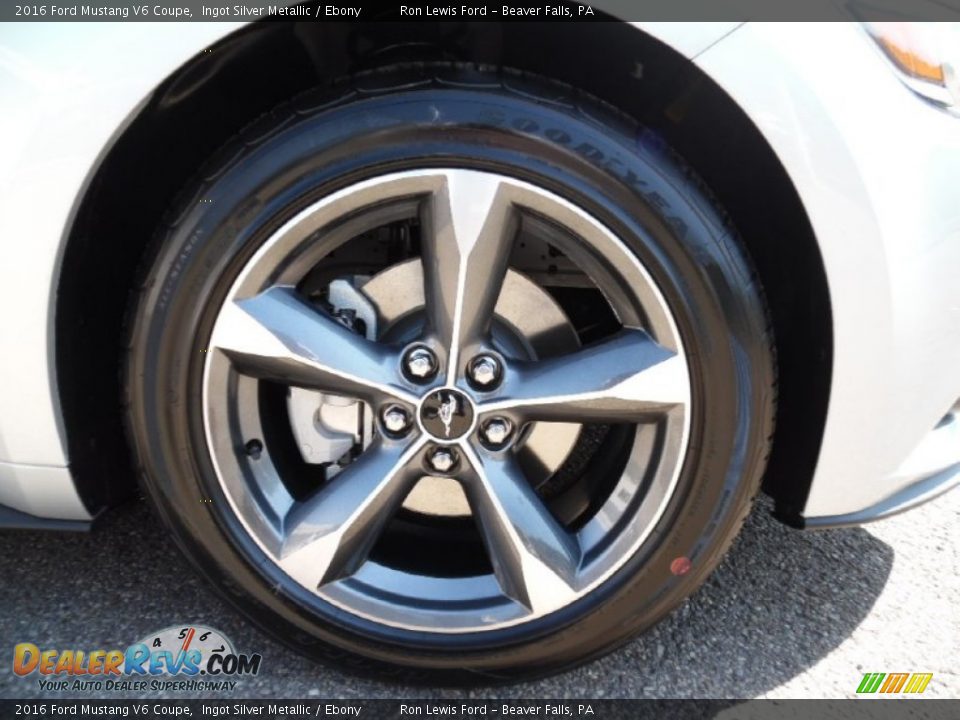 2016 Ford Mustang V6 Coupe Wheel Photo #10