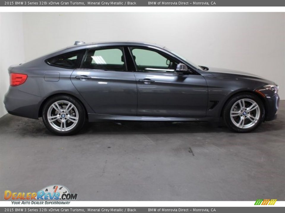 2015 BMW 3 Series 328i xDrive Gran Turismo Mineral Grey Metallic / Black Photo #3