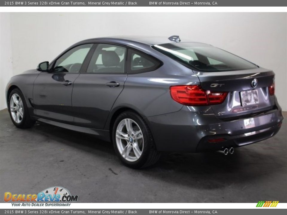 2015 BMW 3 Series 328i xDrive Gran Turismo Mineral Grey Metallic / Black Photo #4