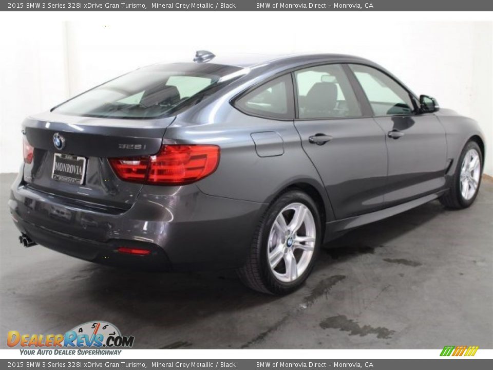 2015 BMW 3 Series 328i xDrive Gran Turismo Mineral Grey Metallic / Black Photo #5