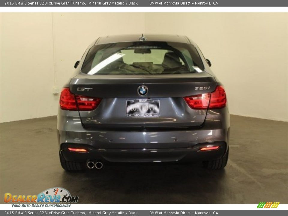 2015 BMW 3 Series 328i xDrive Gran Turismo Mineral Grey Metallic / Black Photo #8