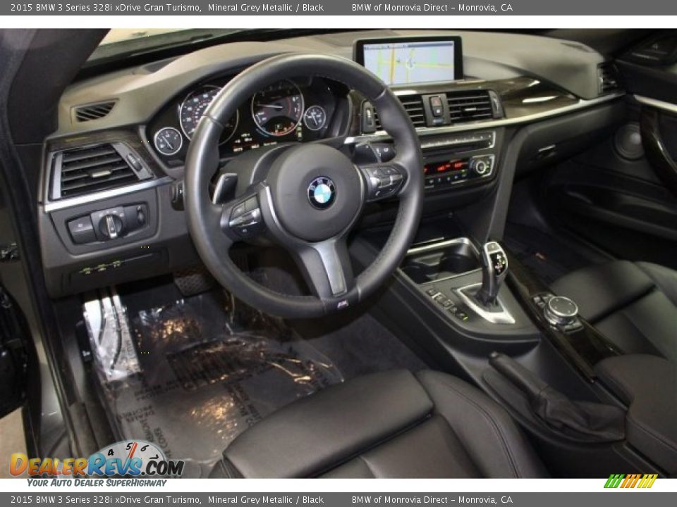 2015 BMW 3 Series 328i xDrive Gran Turismo Mineral Grey Metallic / Black Photo #10