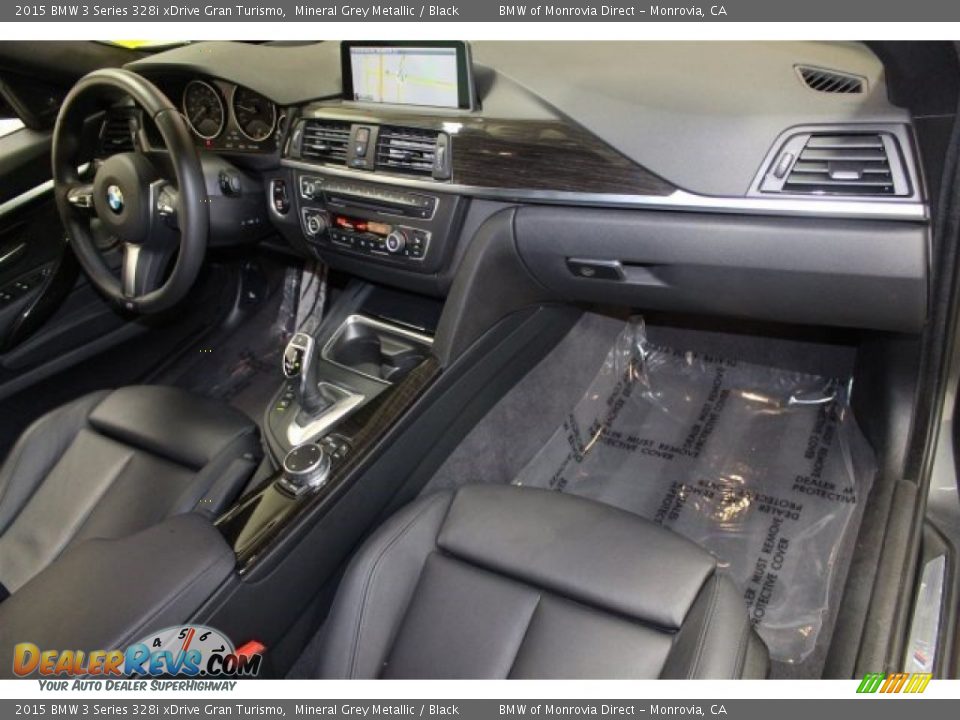 2015 BMW 3 Series 328i xDrive Gran Turismo Mineral Grey Metallic / Black Photo #12