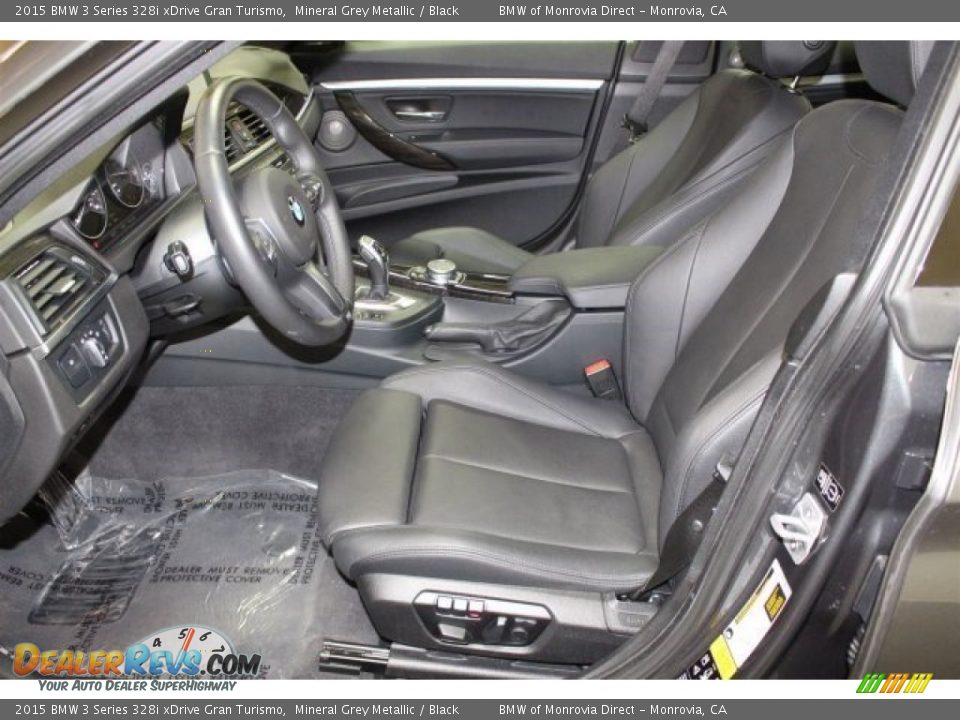 2015 BMW 3 Series 328i xDrive Gran Turismo Mineral Grey Metallic / Black Photo #13