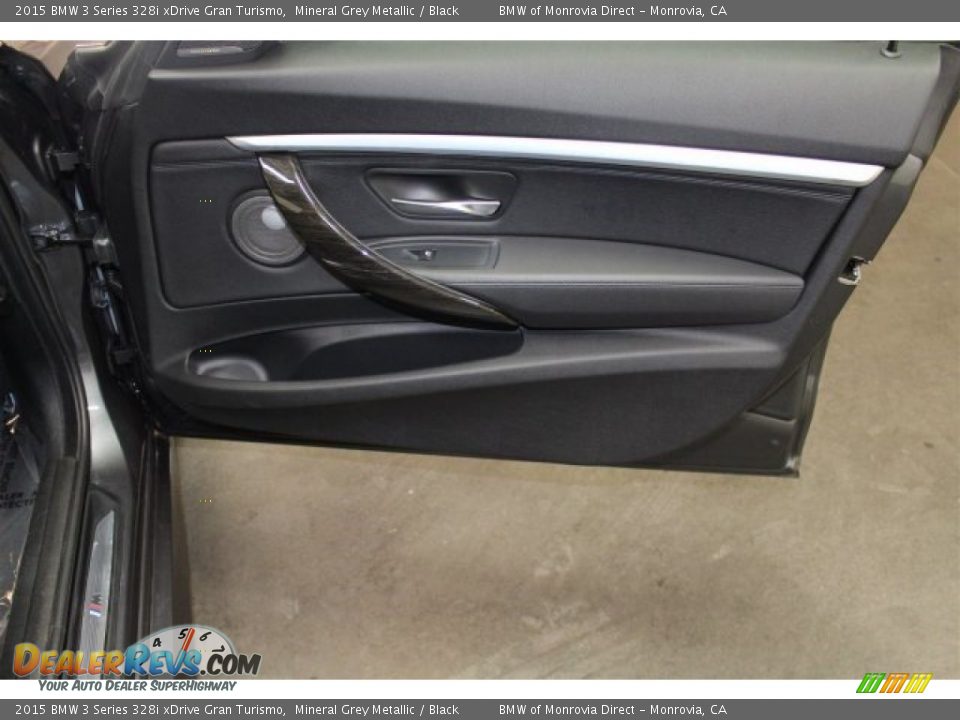 2015 BMW 3 Series 328i xDrive Gran Turismo Mineral Grey Metallic / Black Photo #16