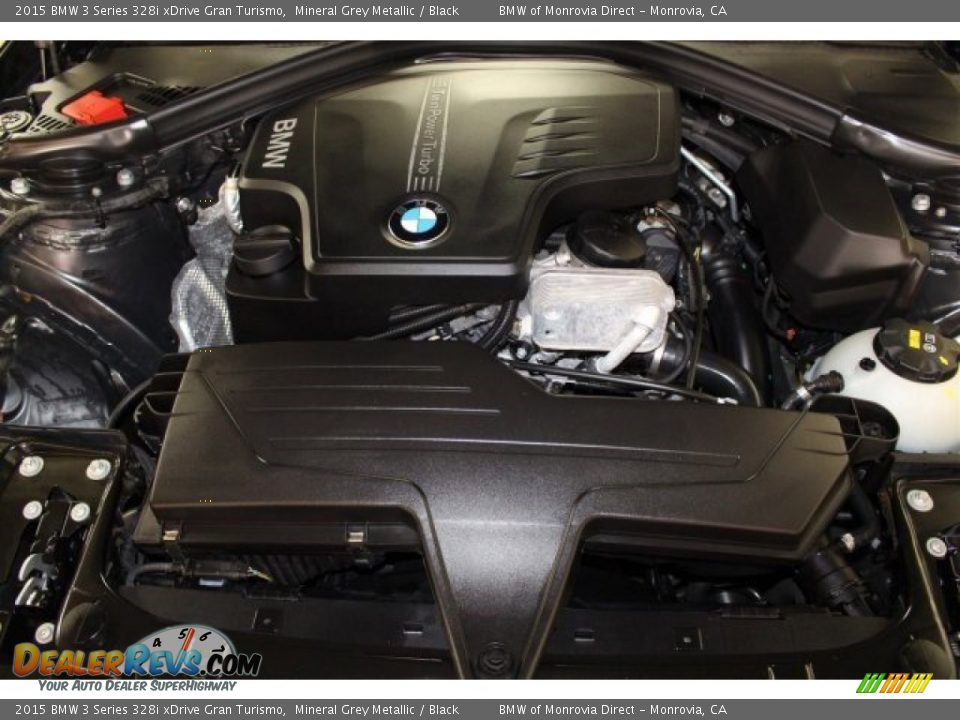 2015 BMW 3 Series 328i xDrive Gran Turismo Mineral Grey Metallic / Black Photo #20