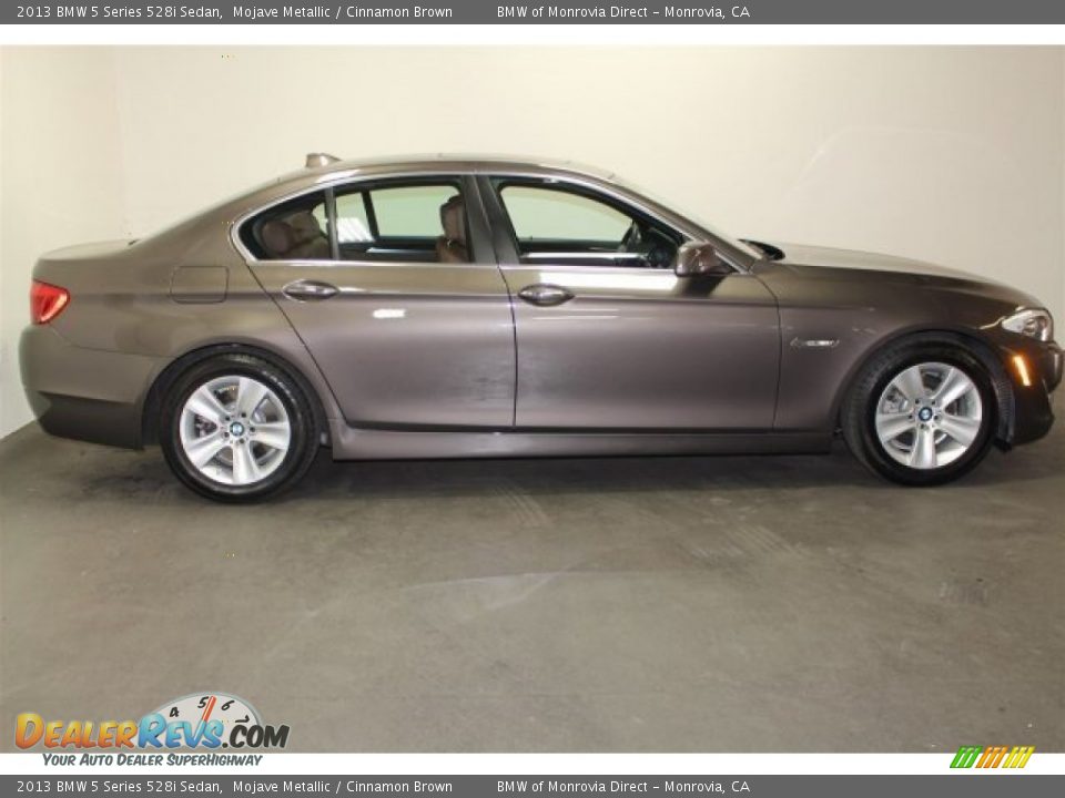 2013 BMW 5 Series 528i Sedan Mojave Metallic / Cinnamon Brown Photo #3