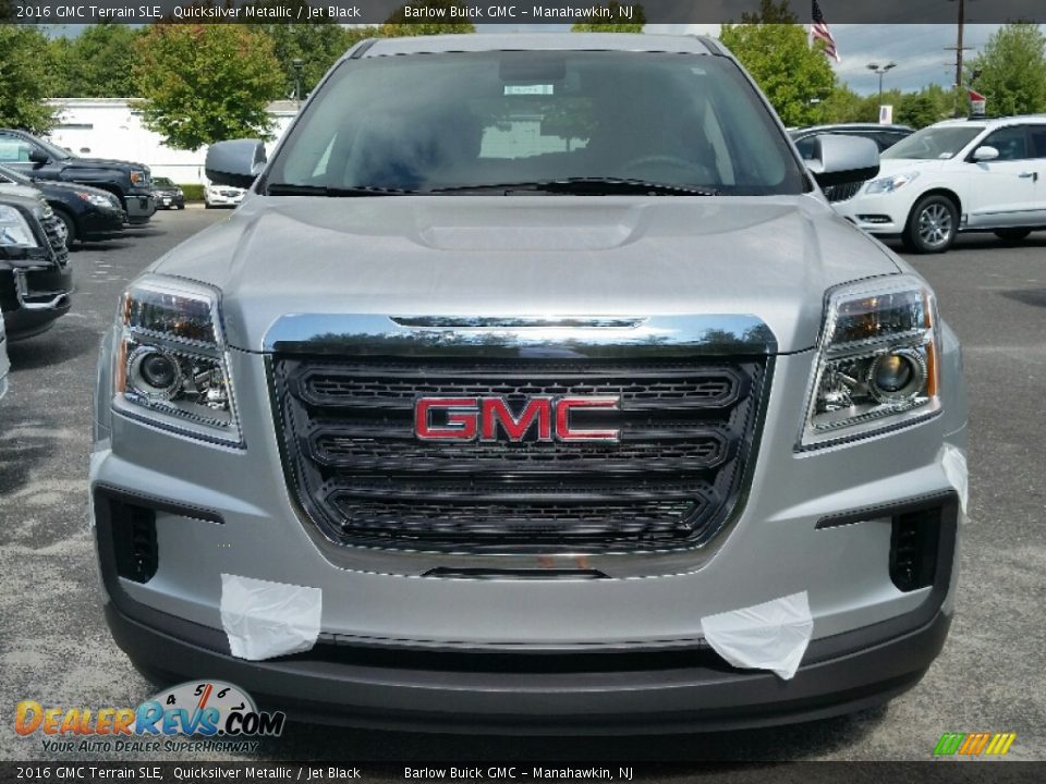 2016 GMC Terrain SLE Quicksilver Metallic / Jet Black Photo #2