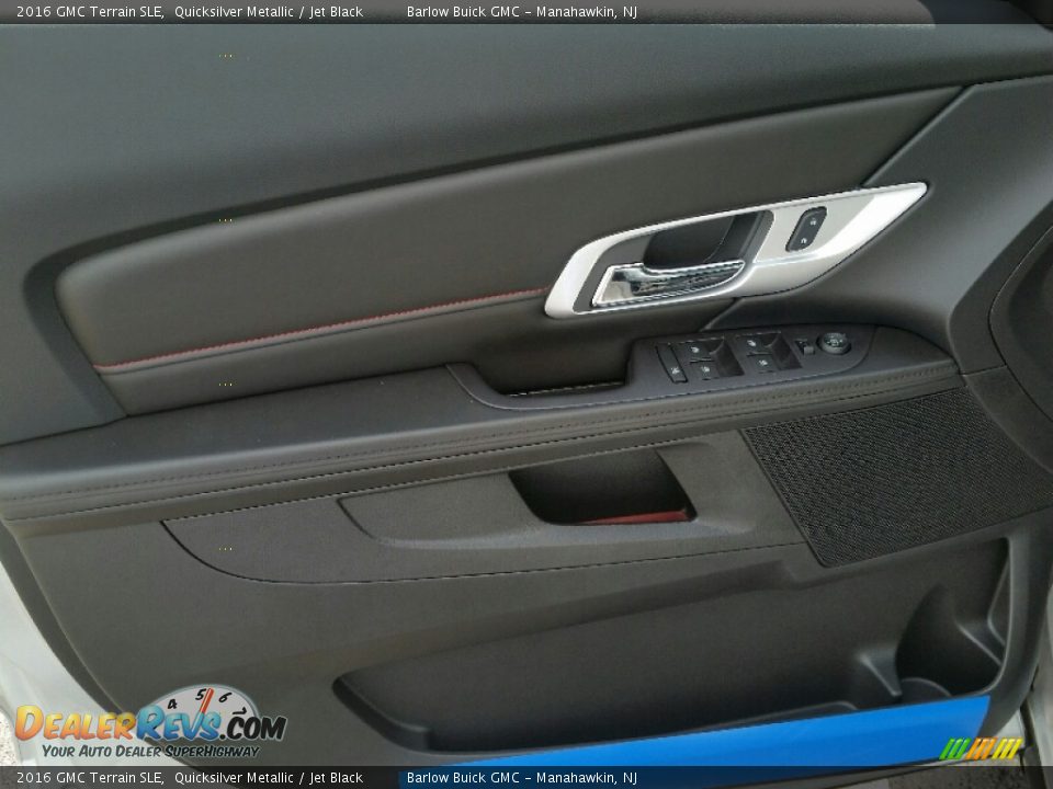 2016 GMC Terrain SLE Quicksilver Metallic / Jet Black Photo #7